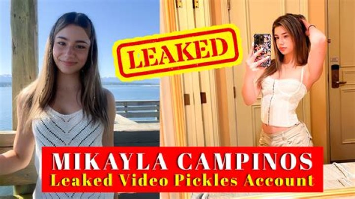 A Deep Dive Into "mikaylacampinos Leaks"