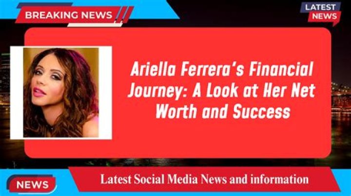 A Look At Her Net Worth