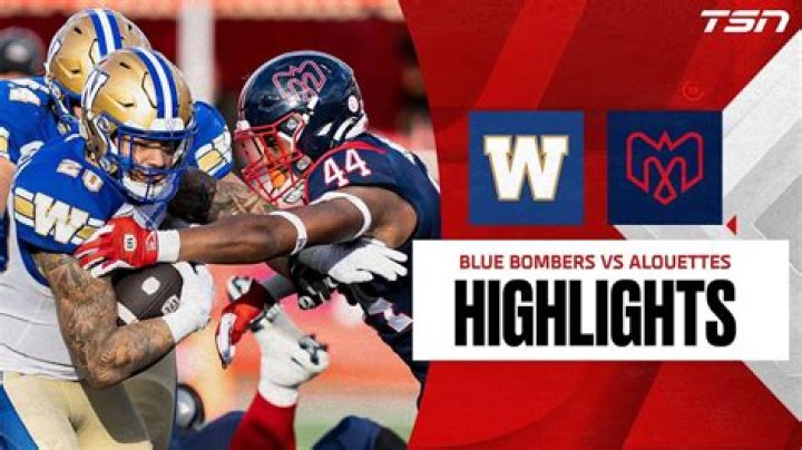 Blue Bombers VS Argonauts live 27 July 2024 Watch TV