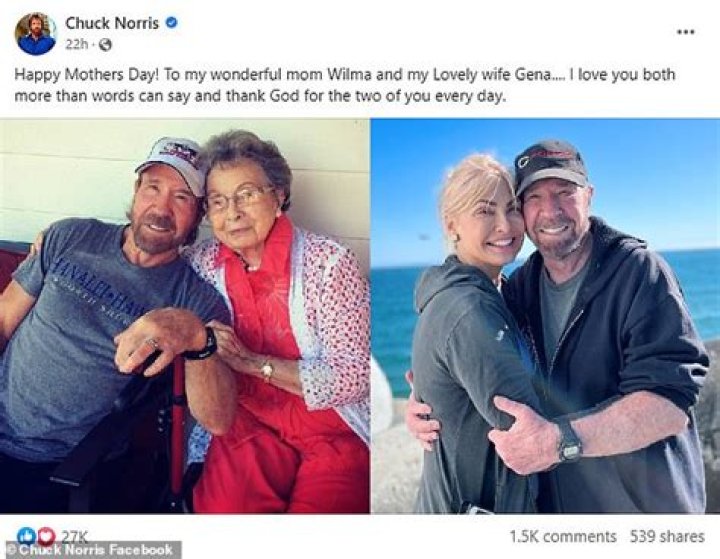 Chuck Norris's Wife And Family
