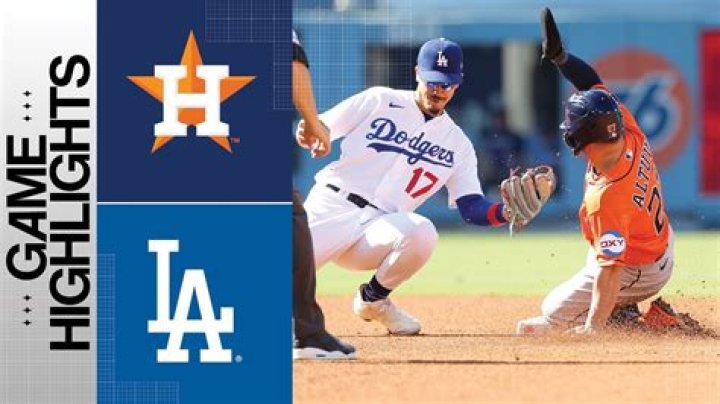 Dodgers VS Astros live streaming 28 July 2024