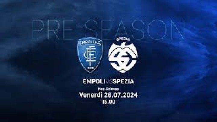 Empoli - Spezia live 26 July 2024