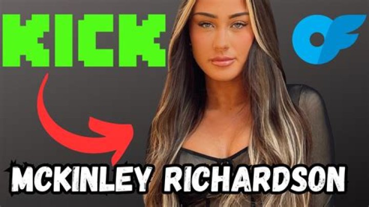 Exclusive Content: McKinley Richardson's OnlyFans Revealed
