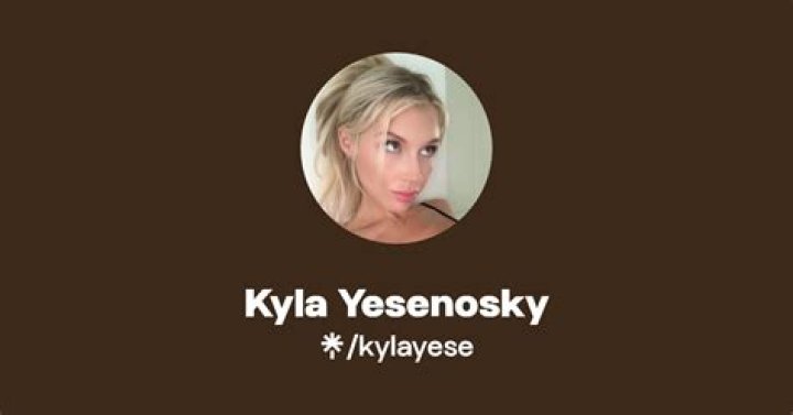 Exclusive Leak: Kyla Yesenosky's Private OnlyFans Content Revealed!