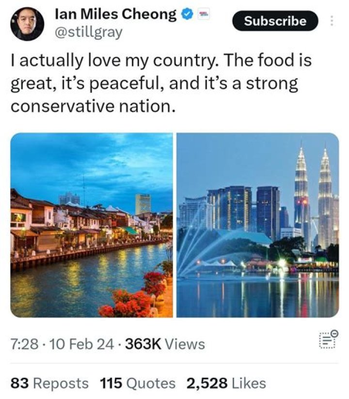 Ian Miles Cheong's Estimated Net Worth Revealed: An In-Depth Look