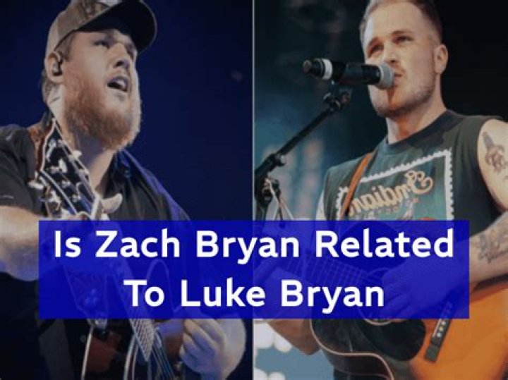 Is Luke Bryan Related To Zach Bryan: Family Connection Revealed