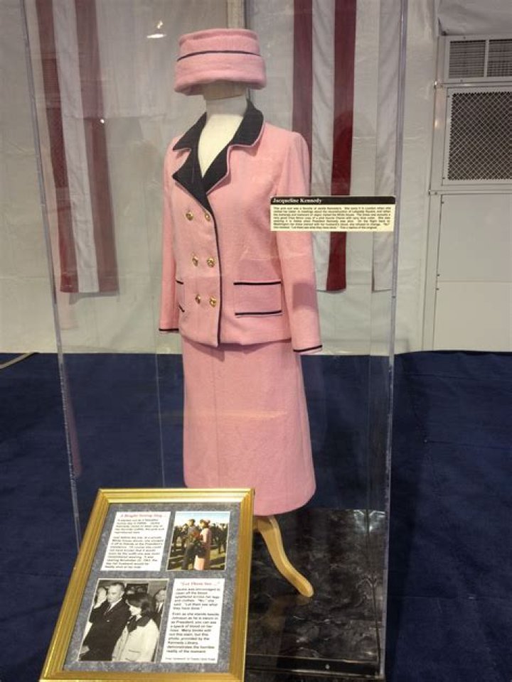 Jackie Kennedy In Pink Suit