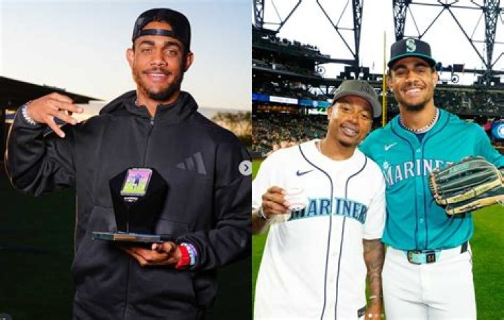 Julio Rodriguez And Jordyn In Baseball