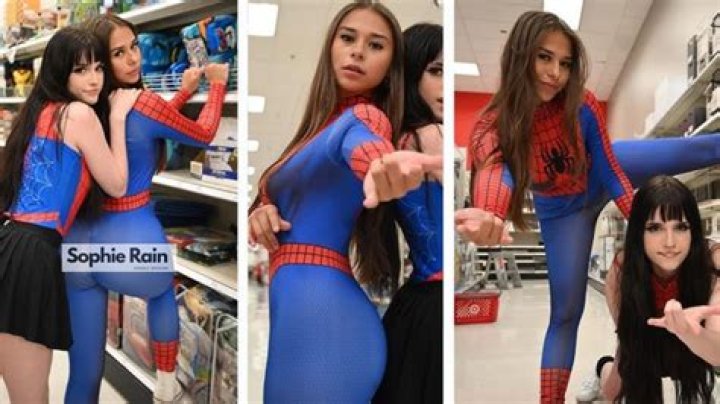 Latest Leaked Video Of Sophia Rain As Spider-Man