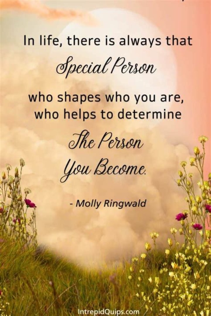 Meet The Special Person In Her Life