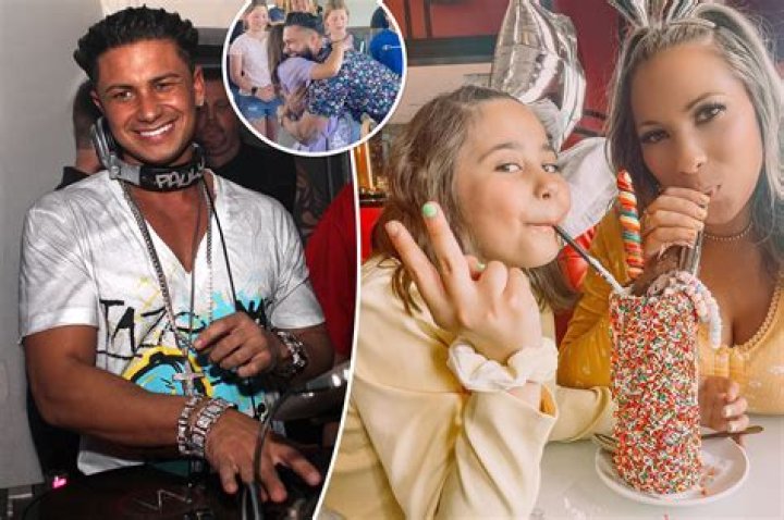 Pauly D With His Daughter