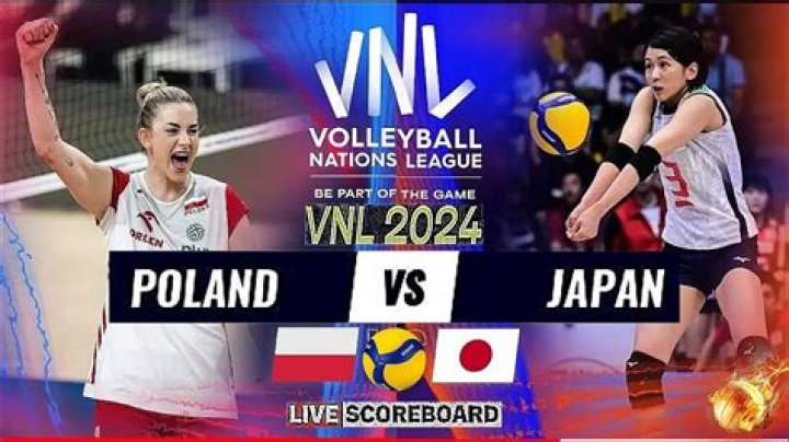 Poland vs. Japan live match 28.07.2024