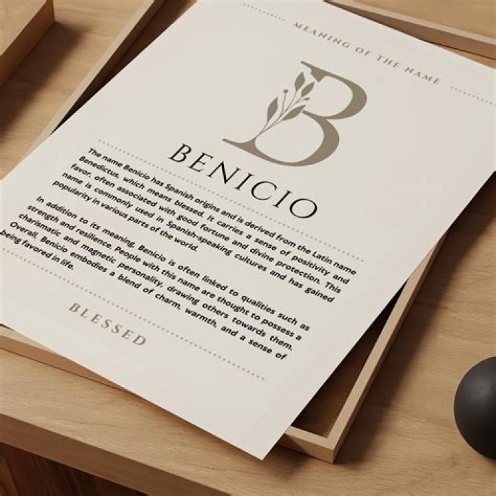 The Definitive Guide To Benicio Name Meaning And Origin