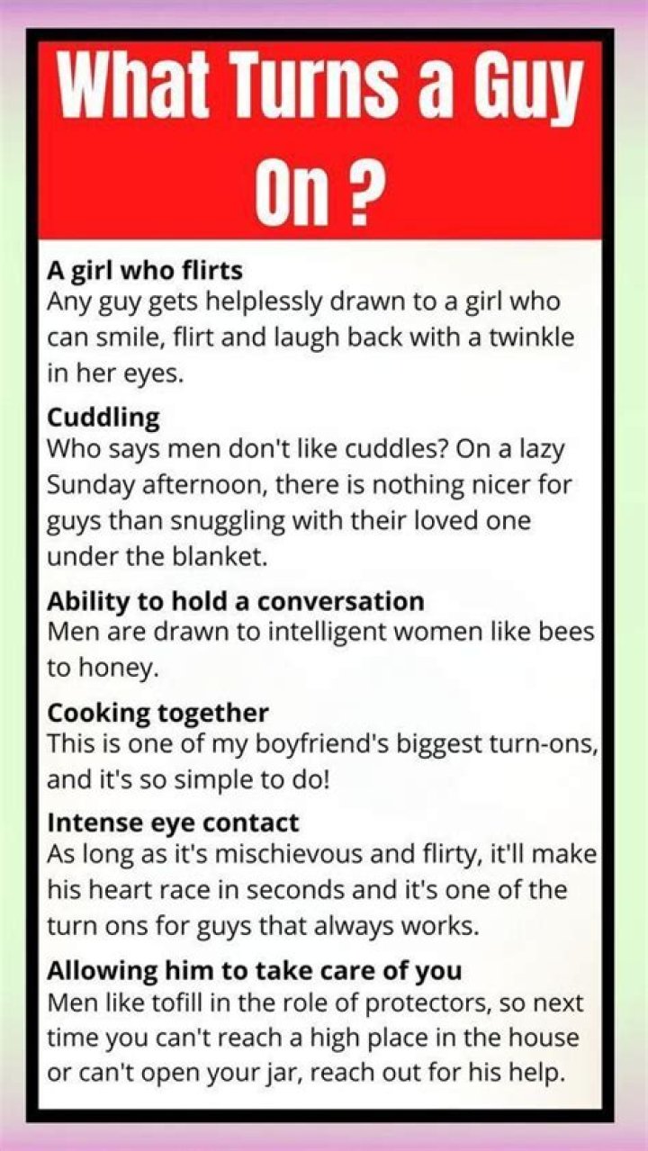 The Ultimate Guide To What Turns Guys On