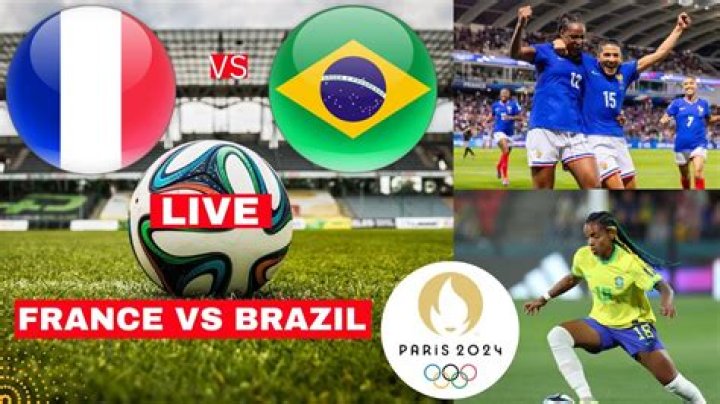 Today: France vs. Brazil live 27.07.2024 Today