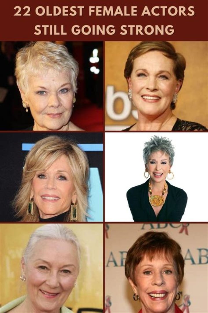 Top Actresses Over 60: Timeless Talents And Screen Icons