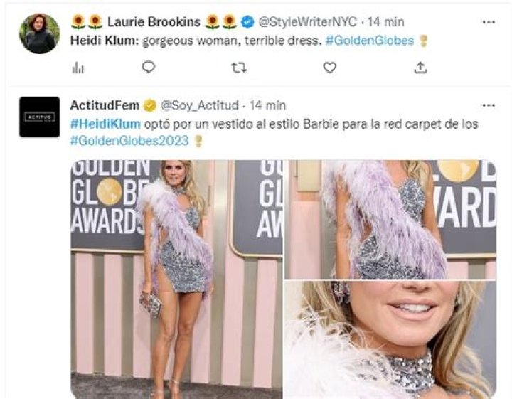 Twitter Heidi Klum