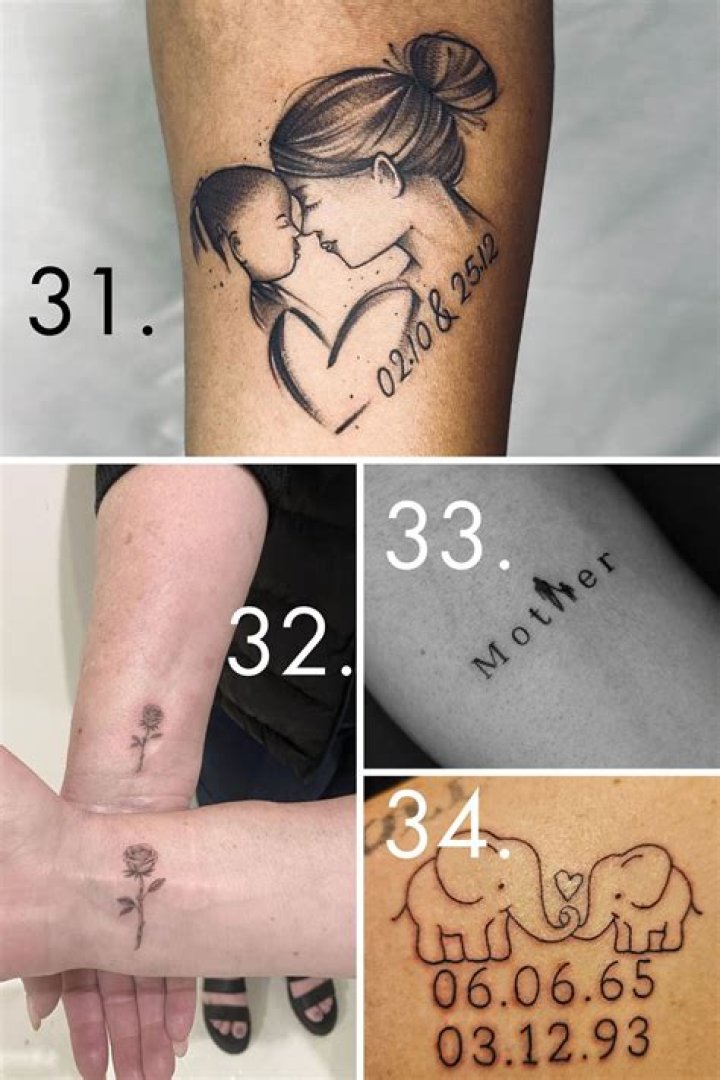 Unbreakable Bonds: Mother-Son Tattoos To Cherish