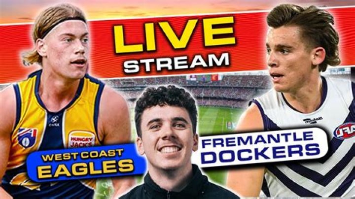 West Coast vs Fremantle live watch 27 July 2024
